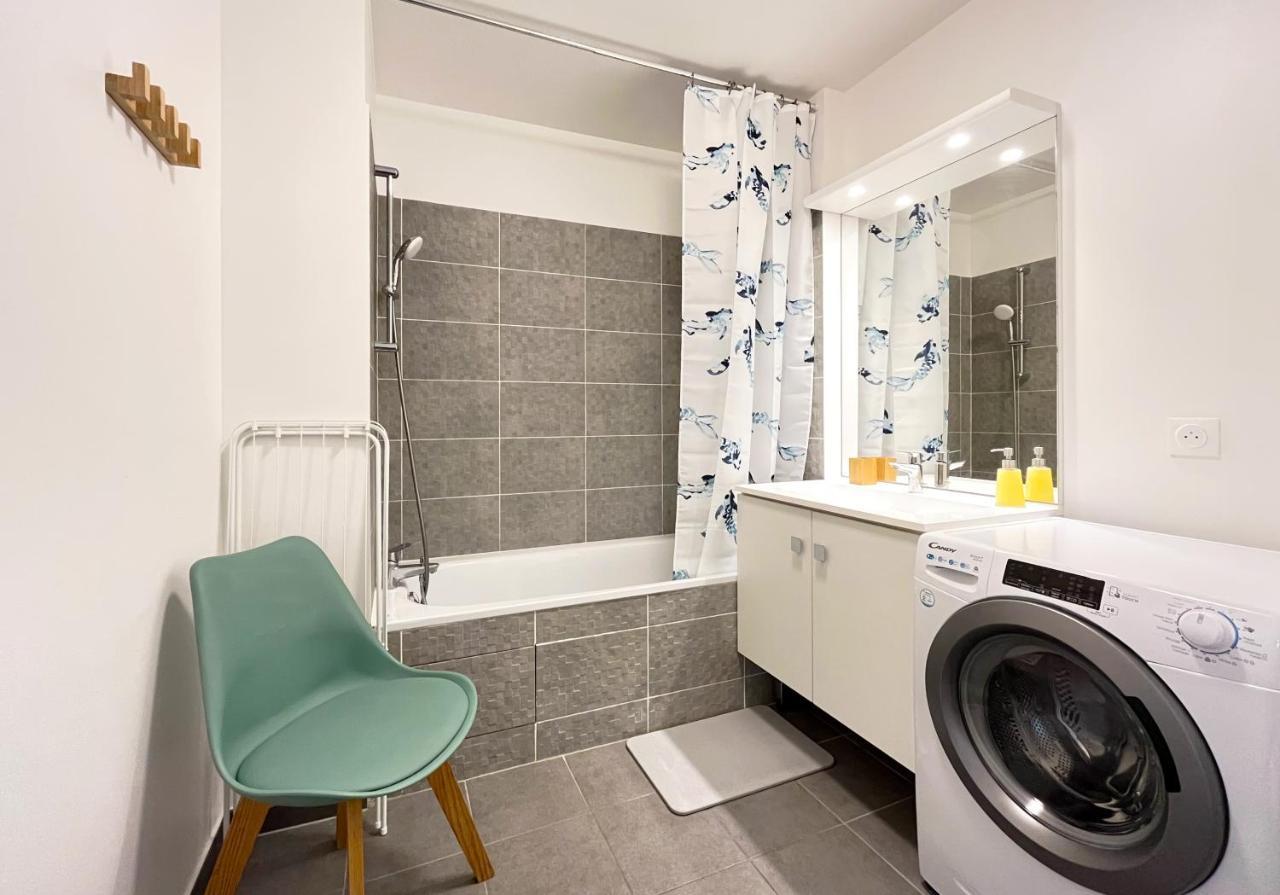 Le 24 Nautic, Appartement Douillet Bassin Olympique Disneyland & Paris Avec Parking Vaires-sur-Marne Luaran gambar