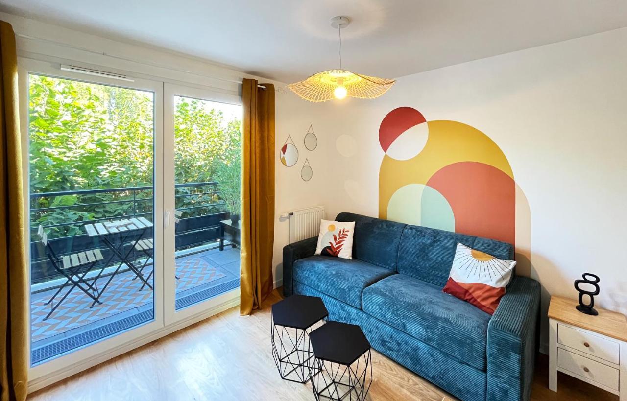 Le 24 Nautic, Appartement Douillet Bassin Olympique Disneyland & Paris Avec Parking Vaires-sur-Marne Luaran gambar